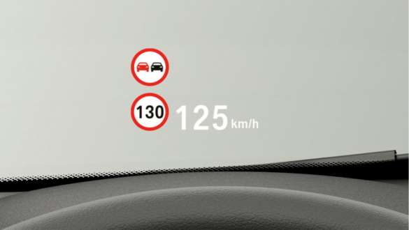 BMW 1er F40, Head-Up Display