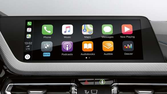 La BMW Série 1 avec intégration pour smartphone