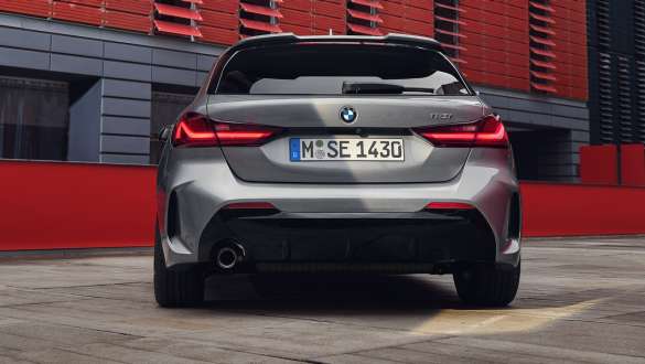 Design arrière de la BMW Série 1 F40 Edition ColorVision
