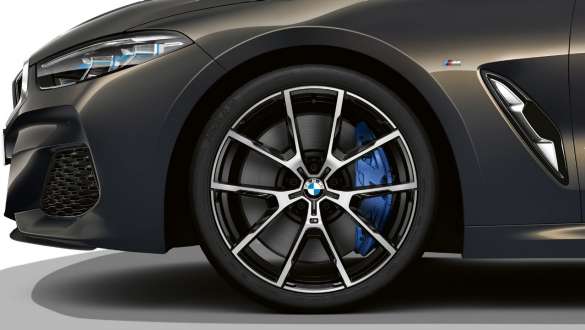 BMW M850i xDrive Dravitgrau metallic, jantes en alliage léger de 20", 728 M. BMW M850i xDrive Dravitgrau metallic, jantes en alliage léger de 20", 728 M.