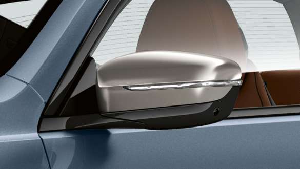 Coques des rétroviseurs extérieurs. BMW Série 8 Coupé, Galvanik Cerium Grey, coques des rétroviseurs extérieurs.