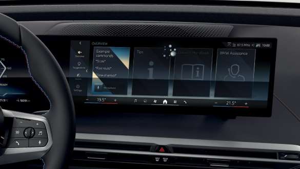 BMW iX M60 i20 2022 électrique SUV électrique BMW Intelligent Personal Assistant BMW Curved Display