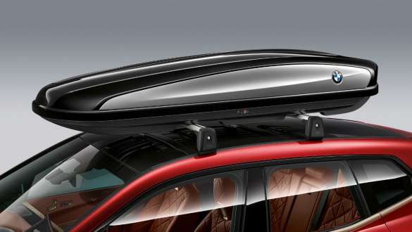 BMW iX M60 i20 2022 SUV électrique Coffre de toit d'origine BMW 520 Schwarz/Titansilber