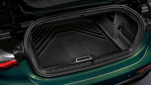 Tapis pour compartiment à bagages BMW de la BMW M440i xDrive Cabriolet G23 2020 Tapis pour compartiment à bagages BMW de la BMW M440i xDrive Cabriolet G23 2020