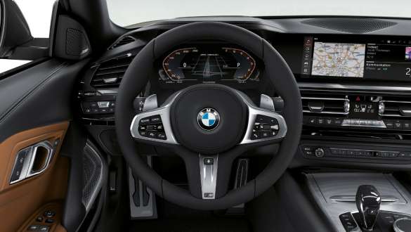 Volant M en cuir de la BMW Z4 M40i G29 Volant M en cuir, poste de conduite de la BMW Z4 M40i G29 2019