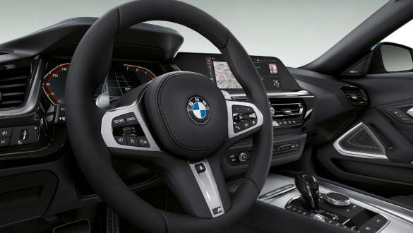 Volant de la BMW Z4 M40i Roadster G29 Variable Sport Steering BMW Z4 M40i Roadster G29 2019 Volant du poste de conduite