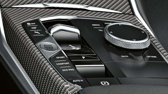 BMW Série 3 Touring M touches basculantes pour changement de vitesse manuel