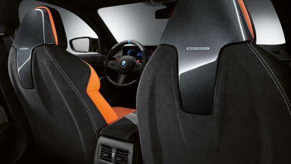 BMW M3 Competition M xDrive Touring M Performance dossier de sièges en Alcantara Carbone brillant