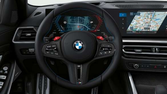 BMW M3 Competition Touring G81 volant M Carbon Poste de conduite