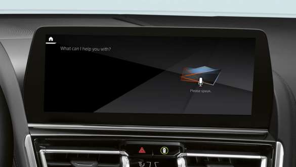 La nouvelle BMW Série 8 Cabrio M91 LCI restylage 2022 Intelligent Personal Assistant Control Display