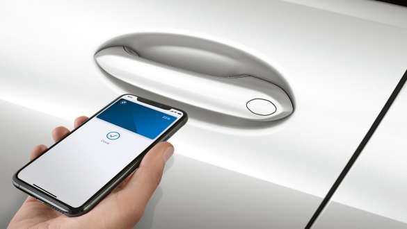 La nouvelle BMW Série 8 Cabrio M F91 LCI restylage 2022 BMW Digital Key