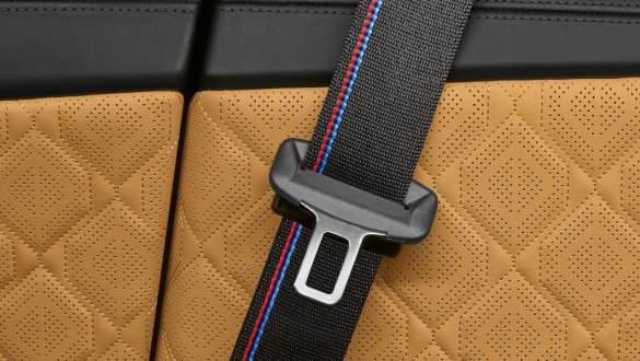 Ceintures de sécurité M. Ceintures de sécurité M dans la BMW M8 Competition Coupé.