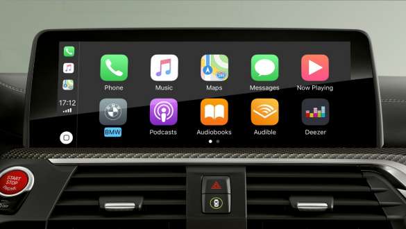 Voitures BMW X3 M, système de navigation Professional. Voitures BMW X3 M, Control Display, système de navigation Professional.