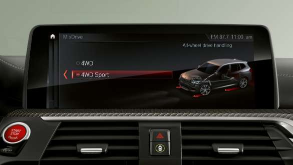 M xDrive. Intérieur des BMW X3 M Competition et BMW X3 M, Control Display, M xDrive.