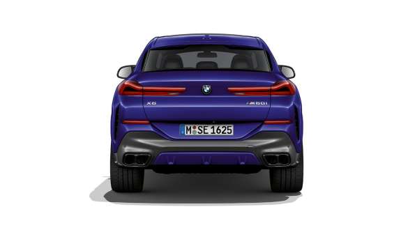 BMW X6 M60i xDrive G06 MP différentiel sport, vue arrière