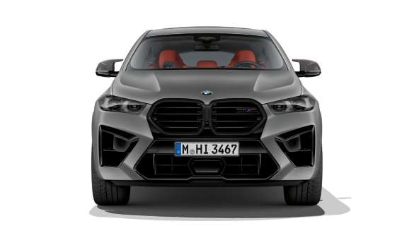 BMW X6 M Competition F96 2023, design avant