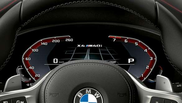BMW Live Cockpit Plus BMW X4 BMW Live Cockpit Plus BMW X4 G02 2018 combiné des instruments