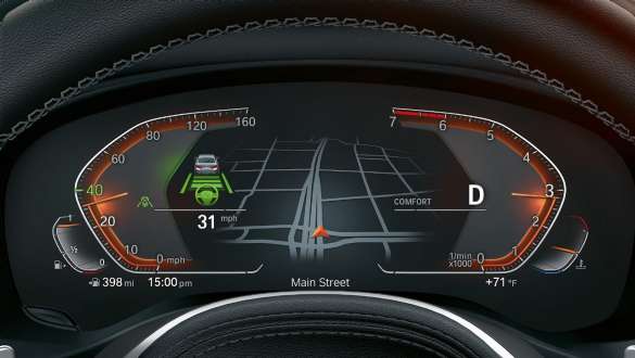 Driving Assistant Pack Plus, BMW X4 Driving Assistant Pack Plus BMW X4 G02 2018 combiné des instruments