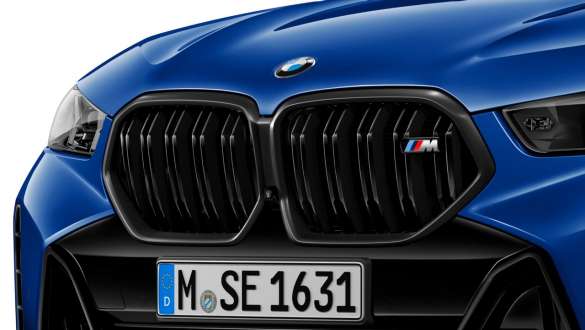BMW X6 G06 LCI calandre avant en noir brillant accessoires M Performance