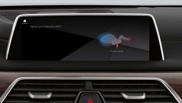 Control Display à bord de la BMW Z4 Roadster Le Control Display de la BMW Z4 Roadster avec point de connexion Wi-Fi.