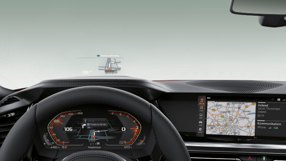 La place du conducteur à bord de la BMW Z4 Roadster BMW Z4 Roadster avec volant, Head-Up Display et Control Display