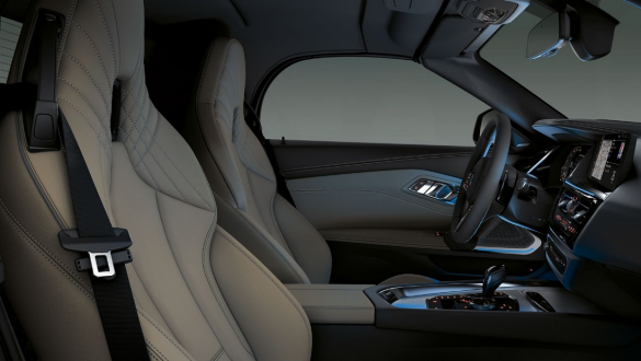 Poste de conduite de la BMW Z4 Roadster Poste de conduite de la BMW Z4 Roadster avec éclairage d’ambiance