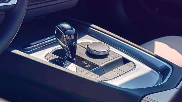Boîte de vitesses sport Steptronic de la BMW Z4 Roadster Boîte de vitesses sport Steptronic : gros plan de la console centrale