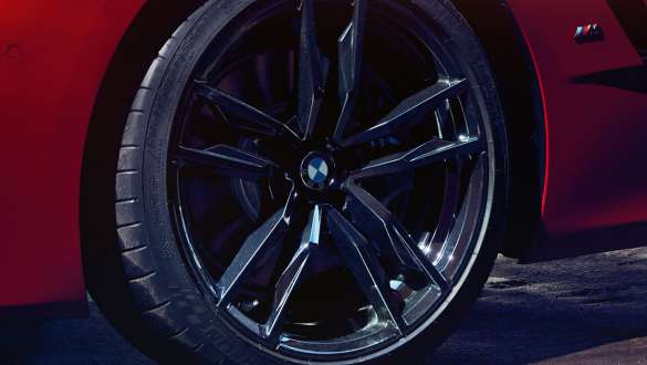 Freins M sport de la BMW Z4 Roadster Gros plan des freins M sport