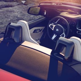 Sièges avant de la BMW Z4 Roadster Vue sur les sièges avant de la BMW Z4 Roadster