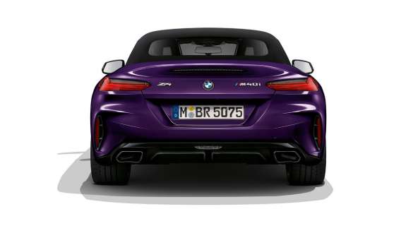 BMW Z4 G29 2022 Thundernight, vue arrière