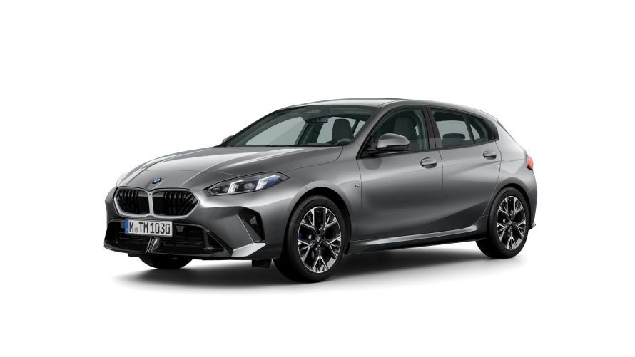  BMW Série 1 (F70) vue de trois quarts de profil