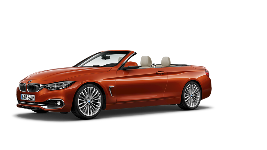 BMW Série 4 Cabrio G23 vue de trois quarts de profil BMW Série 4 Cabrio G23 vue de trois quarts de profil