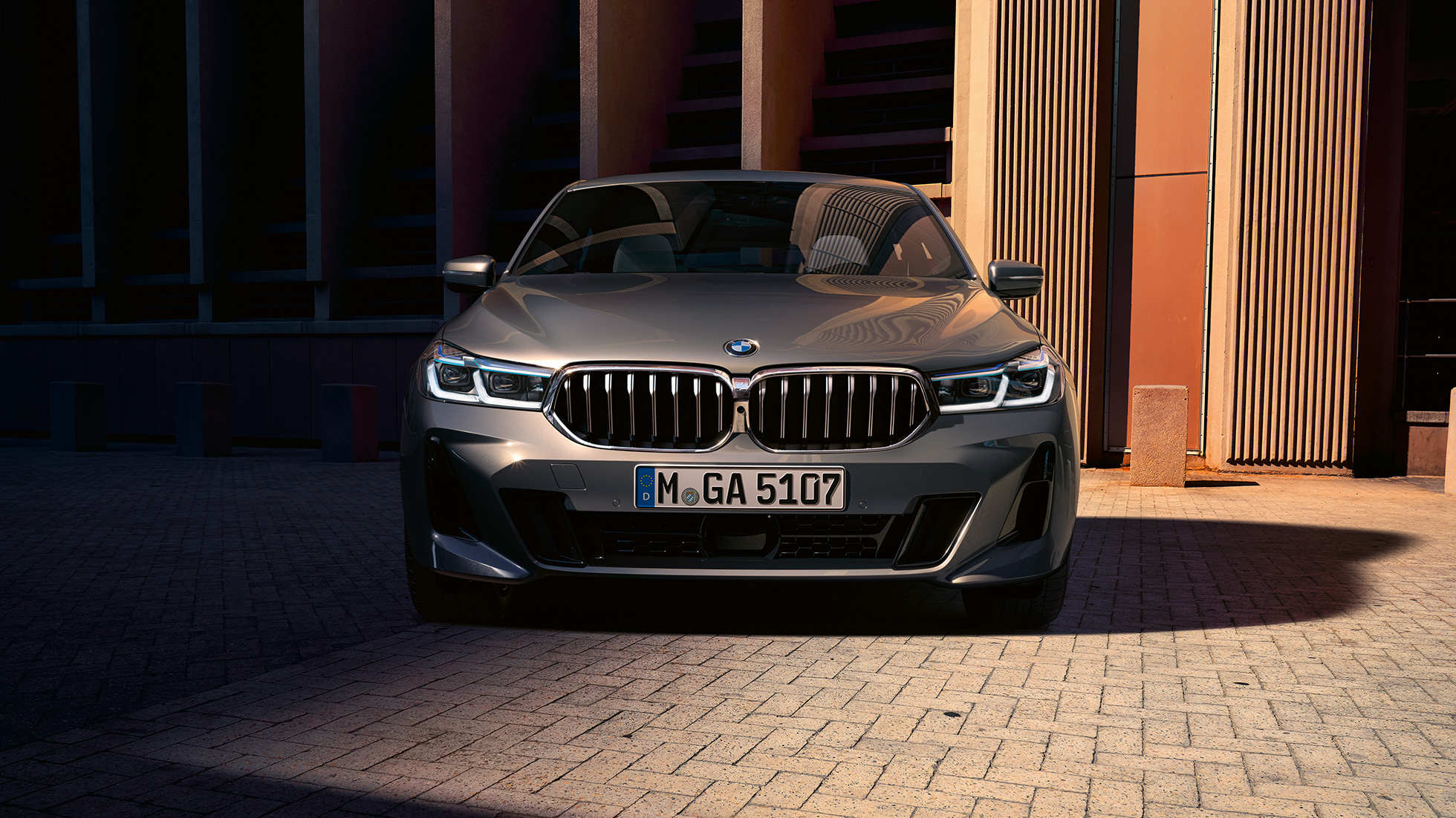 BMW Série 6 Gran Turismo G32 2020, avant Design avant de la BMW Série 6 Gran Turismo 640i xDrive G32 2020 en Berninagrau, vue avant