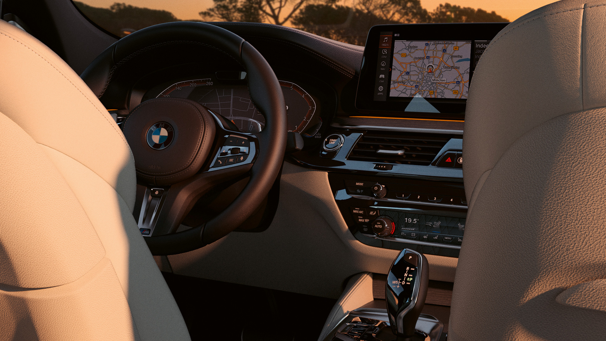 BMW Série 6 Gran Turismo G32 2020, habitacle Habitacle de la BMW Série 6 Gran Turismo 640i xDrive G32 2020, intérieur