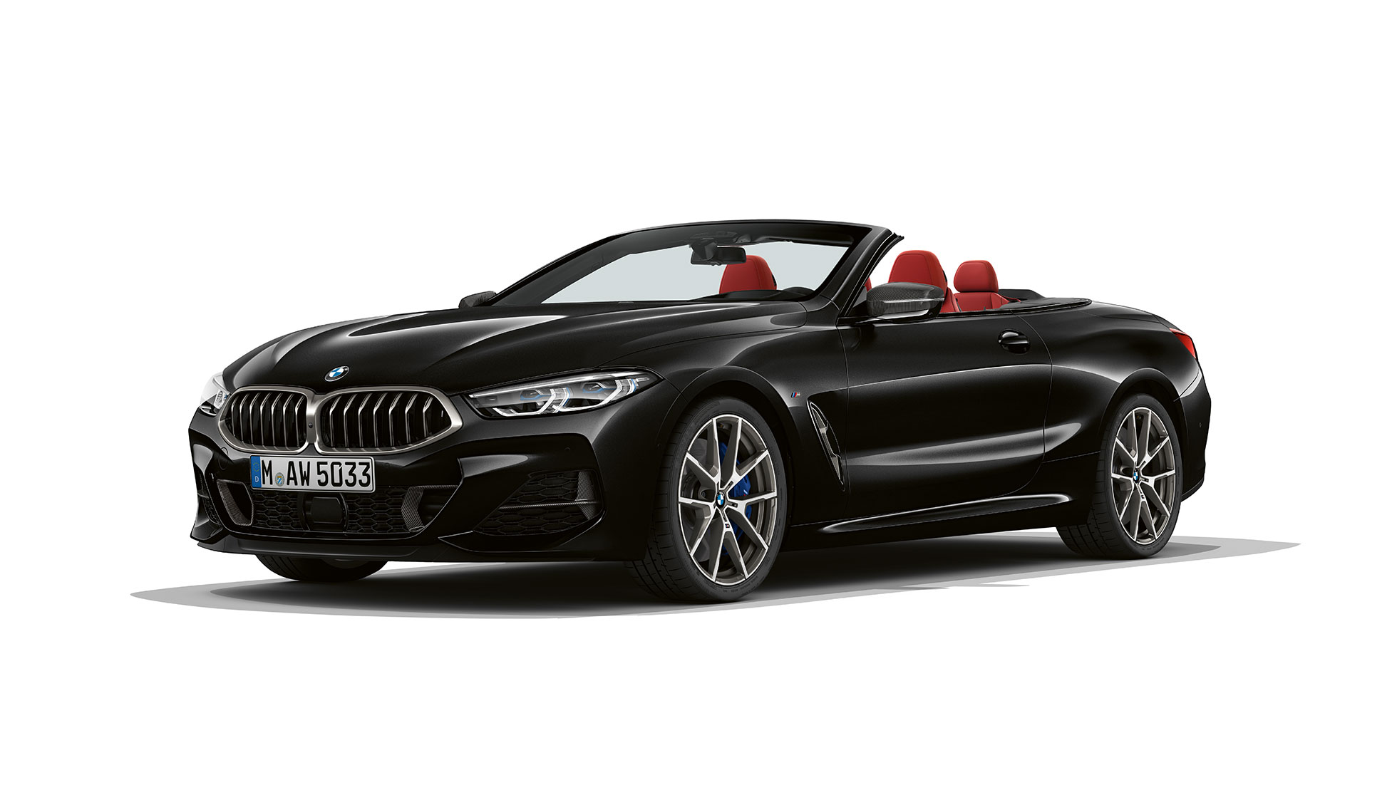 BMW M850i xDrive, Carbonschwarz metallic, vue de trois quarts avant. BMW M850i xDrive, Carbonschwarz metallic, vue de trois quarts avant.