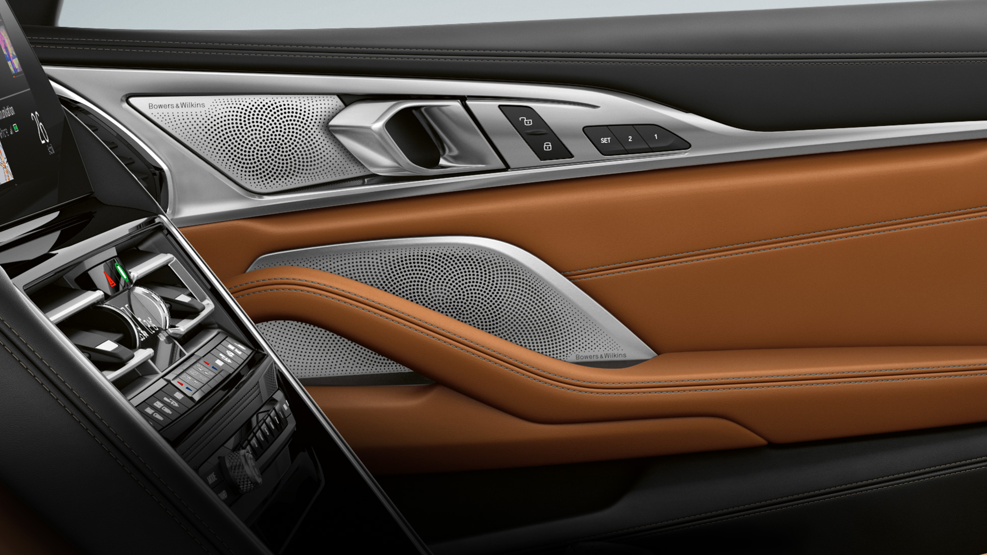 BMW M850i xDrive, intérieur, Bowers & Wilkins Diamond Surround Sound System. BMW M850i xDrive, intérieur, Bowers & Wilkins Diamond Surround Sound System.