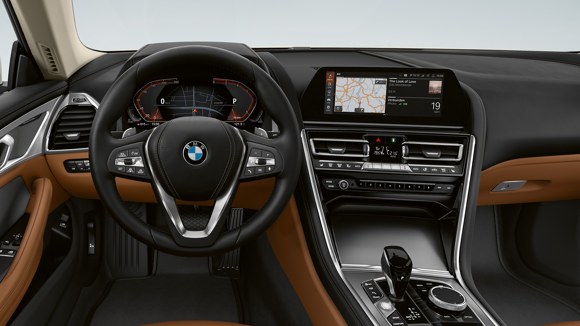 Inserts de décoration Aluminium Mesheffect dunkel. BMW Série 8 Coupé, poste de conduite, inserts de décoration Aluminium Mesheffect dunkel.