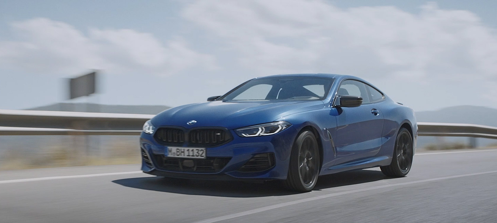 La nouvelle BMW Série 8 Coupé G15 LCI restylage 2022 Dynamique de conduite en vidéo