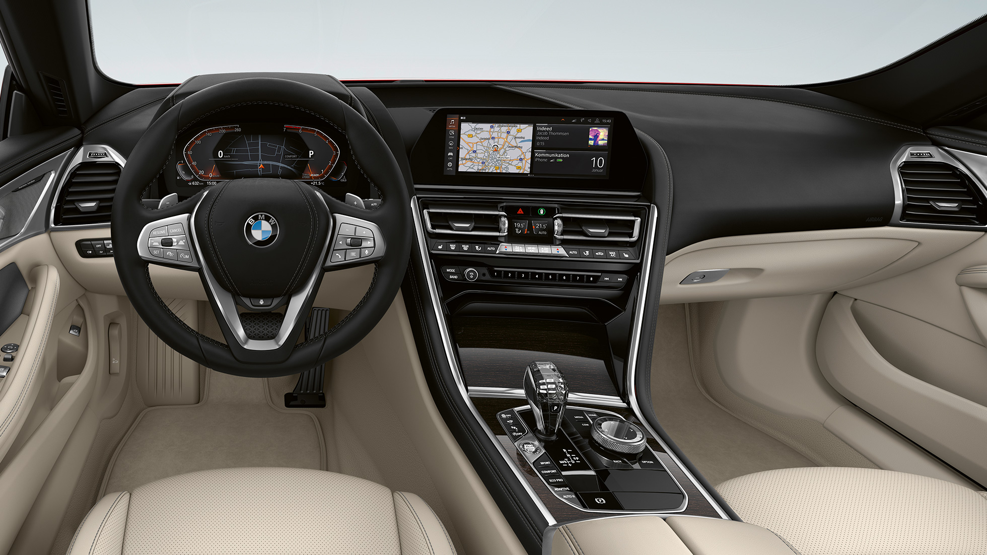 Cockpit Modèle de base BMW Série 8 Gran Coupé, modèle de base, cockpit