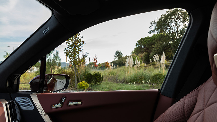 BMW iX i20 SUV électrique durabilité BMW iX i20 2021 SUV électrique habitacle Suite durabilité