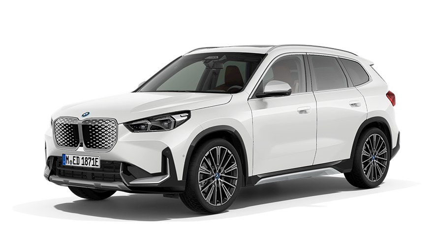 Modèles BMW X BMW iX1 U11 vue de trois quarts de profil Modèles BMW X BMW iX1 U11 vue de trois quarts de profil