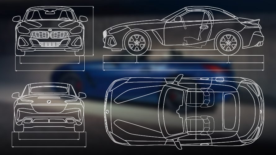 BMW Z4 M40i G29 2022, Fiche technique