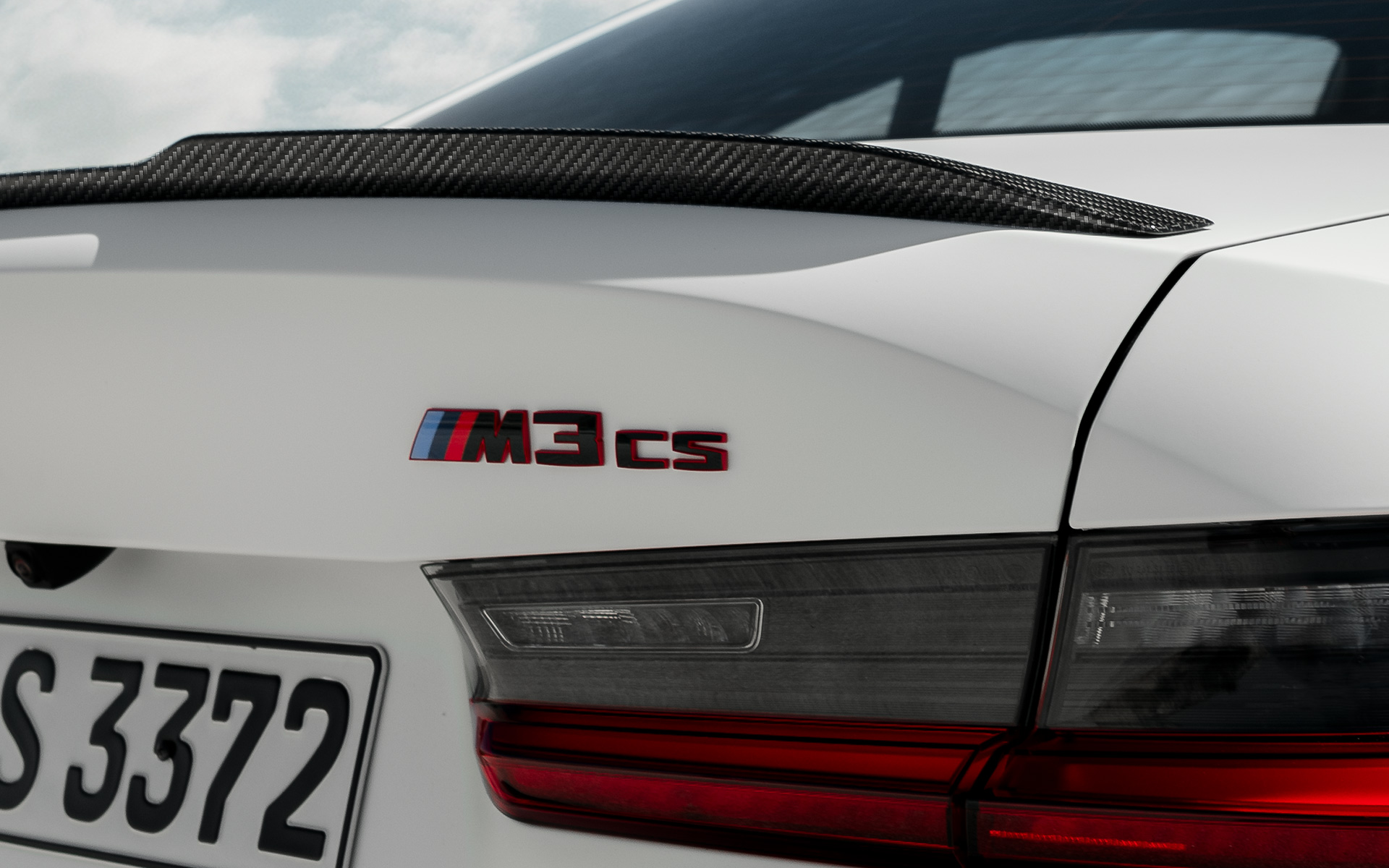 BMW M3 CS G80 Emblèmes spécifiques CS