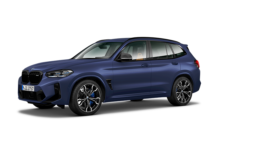 Différents accessoires M Performance pour les BMW X3 M et BMW X4 M