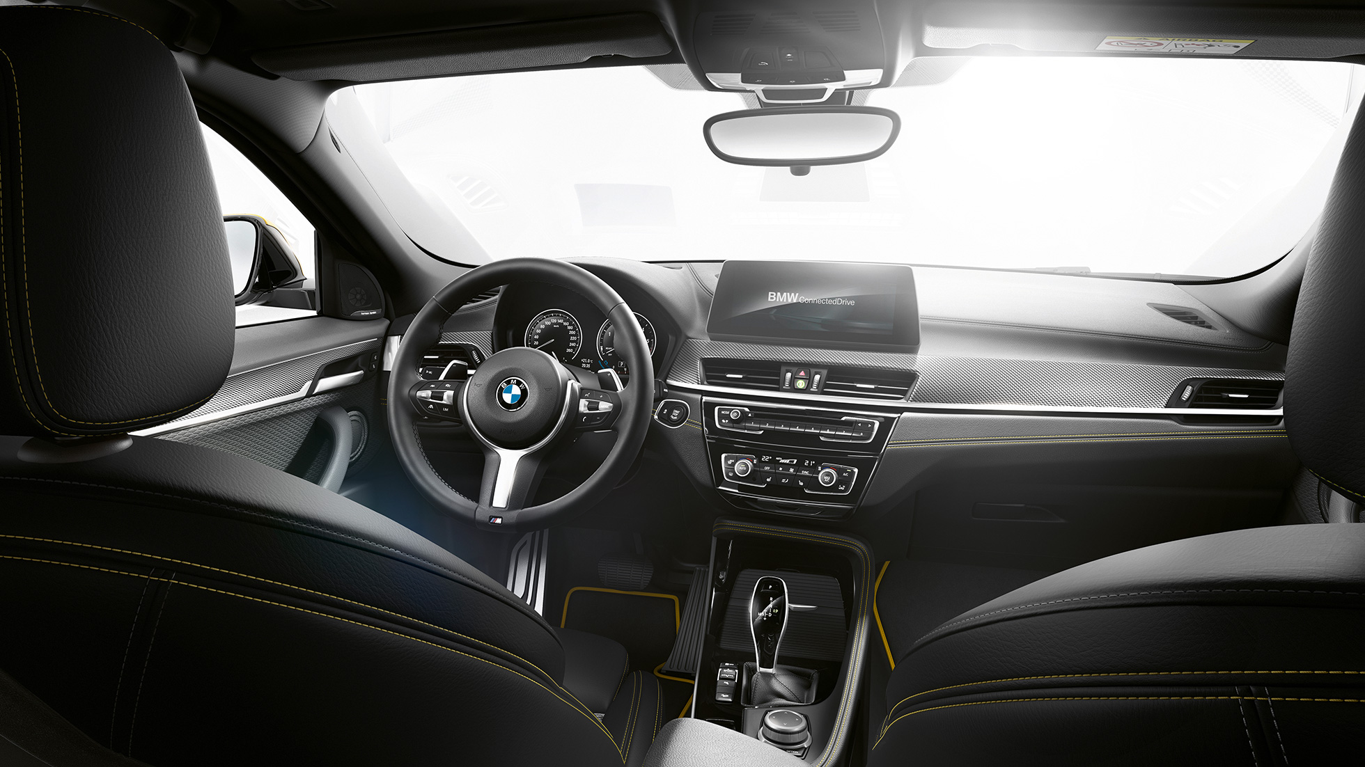 Poste de conduite de la BMW X2 F39 Intérieur de la BMW X2 F39 2018, poste de conduite