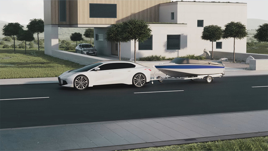 BMW X6 G06 LCI Assistant de marche arrière avec remorque BMW