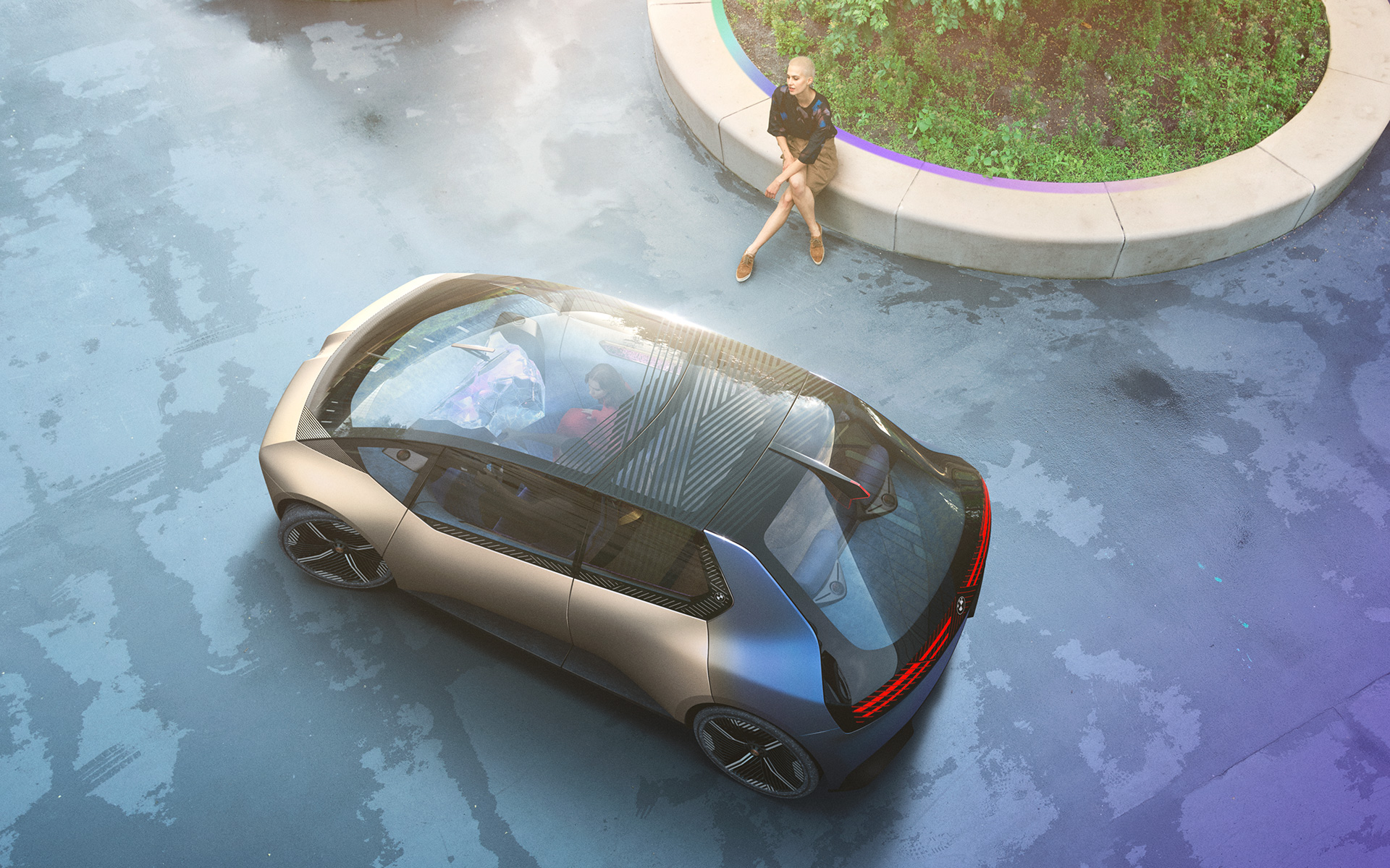 Impression 2 Véhicule au concept visionnaire BMW i Vision Circular 2021