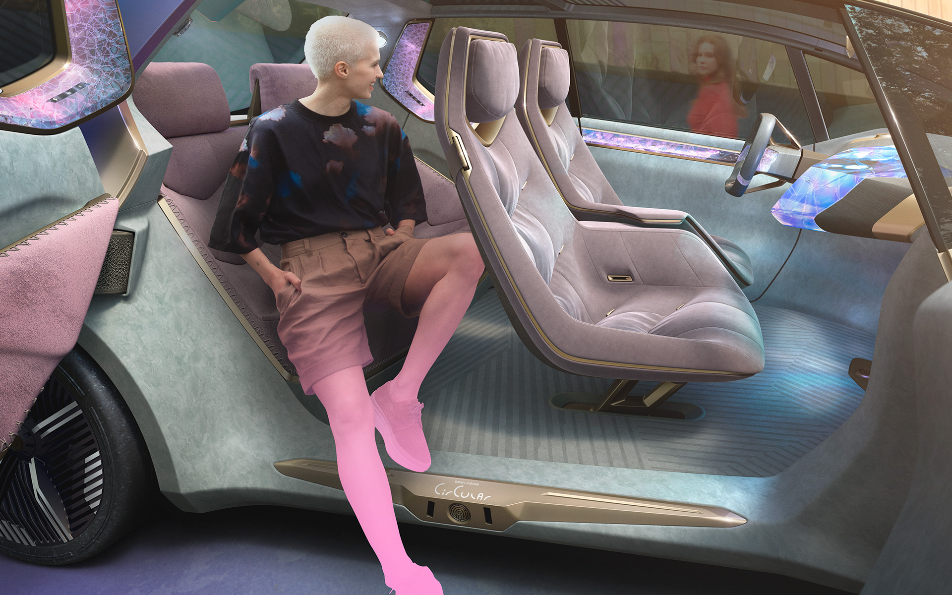 Impression 3 Véhicule au concept visionnaire BMW i Vision Circular 2021
