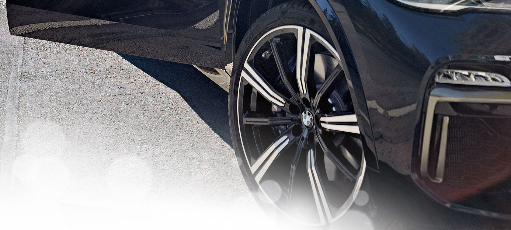 Roue BMW, gros plan Roue BMW, gros plan