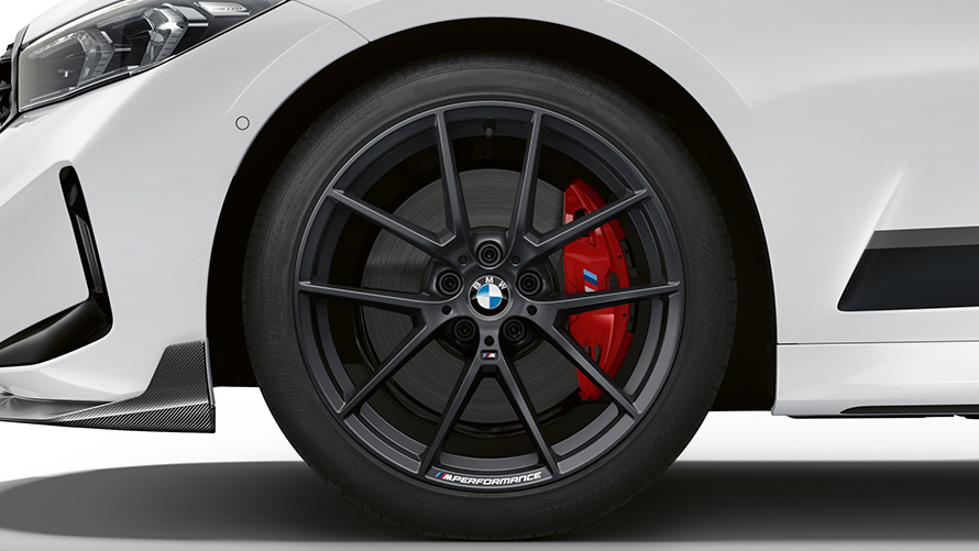 Jante en alliage léger 19" BMW M Performance 898 M BMW M Performance Parts Jante en alliage léger 19" BMW M Performance 898 M BMW M Performance Parts en gros plan